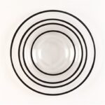 Wholesale glass charger plate PZ-010 product photo